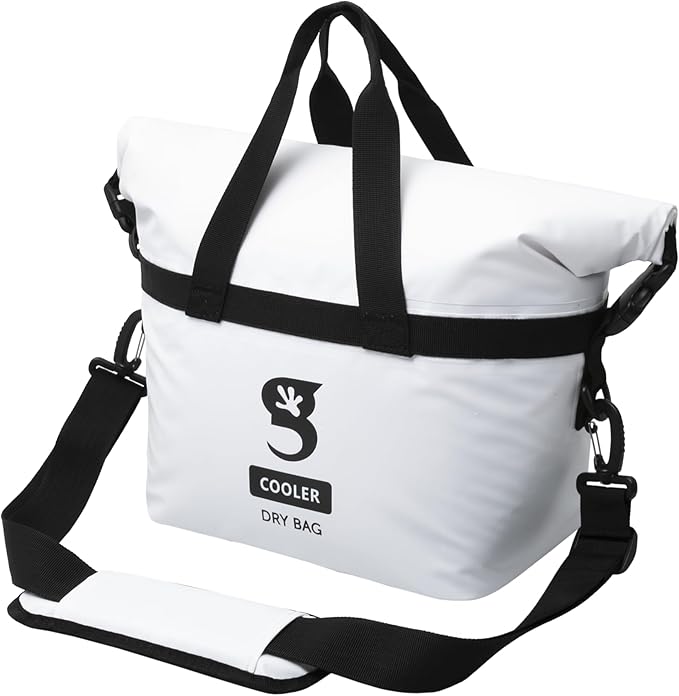 geckobrands Tote Dry Bag Cooler – Insulated 6L Tote with Versatile Storage for Beach &amp Outdoor Adventures