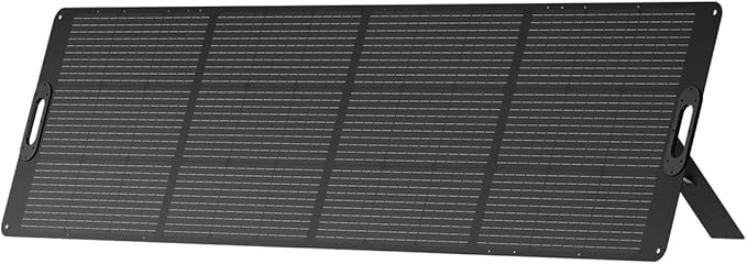 OUPES Portable Solar Panel 240W Foldable Solar Power Panel for OUPES Power Stations Ultra-Thin and Lightweight Design High Conversion Efficiency (Cable 16.4 ft)