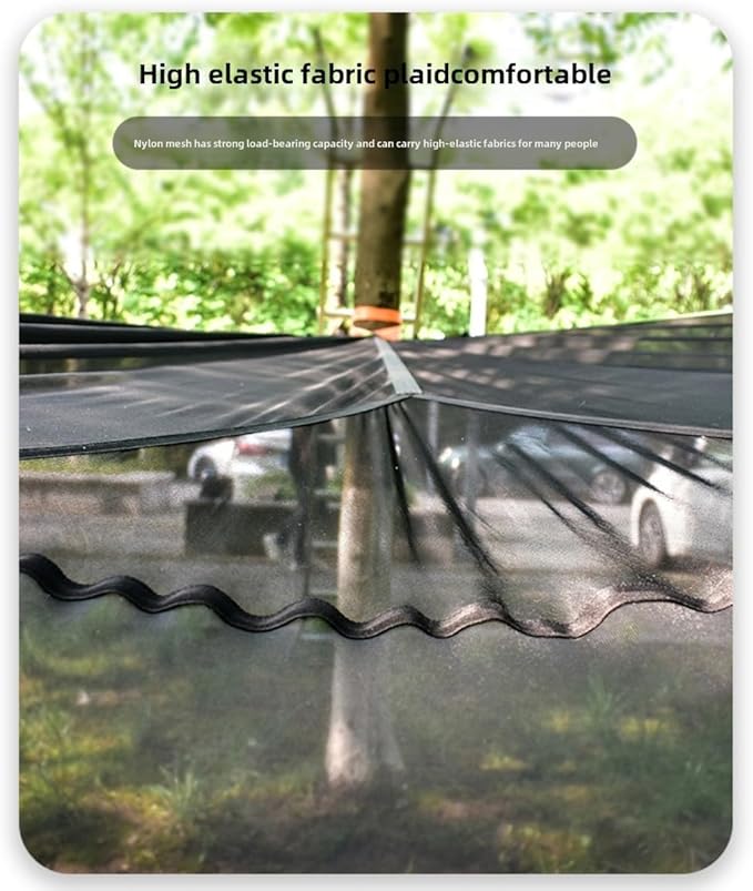 Air Triangle Camping Hammock Multi-Person Portable Hammock for Adults and Children Family Triangle Hammock 1-3 Adults and Children Maximum Weight Capacity 440 lbs