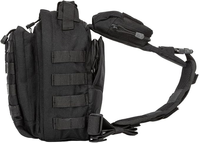 5.11 Tactical Sling Bag Pack MOAB 6 Shoulder Crossbody Military Bag 11L Black Style 56963ABR
