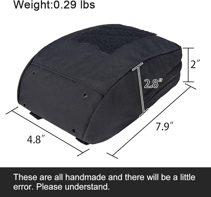 Tactical Utility Pouch Multi-Purpose MOLLE Pouch Tactical Small EDC Waist Pouch Multi-Tool Organizer for Tactical Backpack 500D Nylon