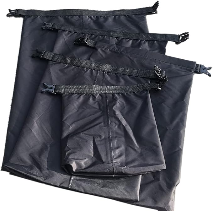 Waterproof Dry Bag Backpack 1.5L/2.5L/3.5L/4.5L/6L 5-Pack Dry Sack Stuff Sack Backpacking Gear Dry Bag Fanny Pack for Kayaking Boating Rafting Swimming Camping Hiking Fishing