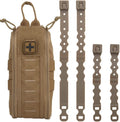 Tactical Medical First Aid Kit Military MOLLE Bag Waist Belt Pouch Quick Response Hunting Vest Bag First Aid Pack B