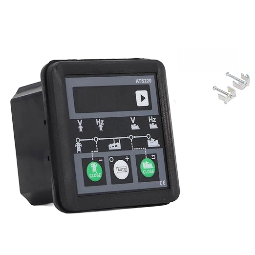 Automatic Transfer Switch ATS Controller 30-300V for Generator Power Switching