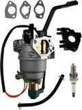 Generator Carburetor Kit for Champion Predator Generac 420cc 439cc 459cc 11hp 13hp GX390 6500 8750 9000 5500 7000 8000 7500 9500 Watts