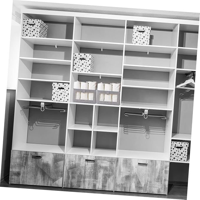 2pcs Foldable Cloth Storage Bins for Wardrobe Organization Grey Clothes Toys Quilts and More