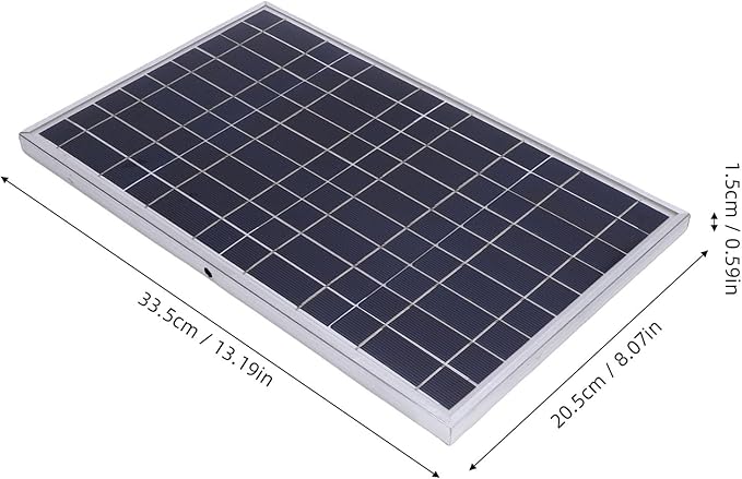 Yosoo Solar Panel Charger 12V Solar Panel Kit 100 Watt with 23% High Conversion Rate USB Type C DC Interfaces for RV Boat Car Trailer Home Off Grid Power