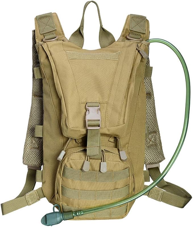 Outdoor Sports Hiking Bag Tactical Assault Combat Camouflage Tactical Molle Water Pack 2.5L Hydration Pack