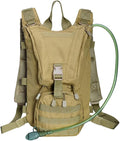 Outdoor Sports Hiking Bag Tactical Assault Combat Camouflage Tactical Molle Water Pack 2.5L Hydration Pack