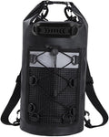 Dry Bag Storage Bag Keeps Gear Dry 10L Lightweight Comfortable with Handle for Camping Men/Women Boating Hiking Rafting Black