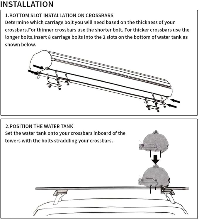 Portable Water Tank for Vehicles18L/20L/30L Roof Rack Shower Self-Pressurized Solar Shower Rinse Kit(1.6Bar)Multi-Functional Overland Showerfor Outdoor Showers Pet &amp Gear Cleaning