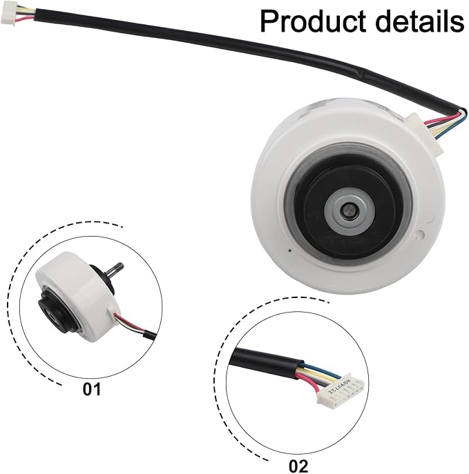 Three-Phase Brushless Wind Turbine Generator AC/DC 9V-72V Power Motor for DIY Energy Projects and Hand-Crank Hydroelectric Applications High Efficiency Design