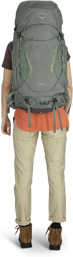 Osprey Kyte 48L Women's Backpacking Backpack with Hipbelt Rocky Brook Green WXS/S