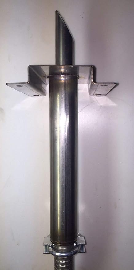GenExhaust Universal generator exhaust system double layer wall attachment for 1 ID steel flex tubing