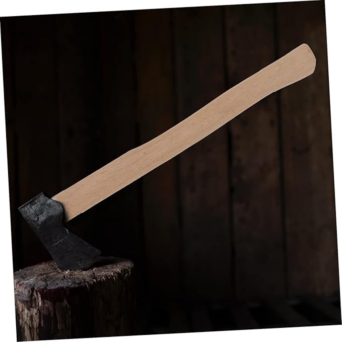 Abaodam Wooden Axe Handle Replacement Hatchet Handle for Carpenter Axe Comfortable Install