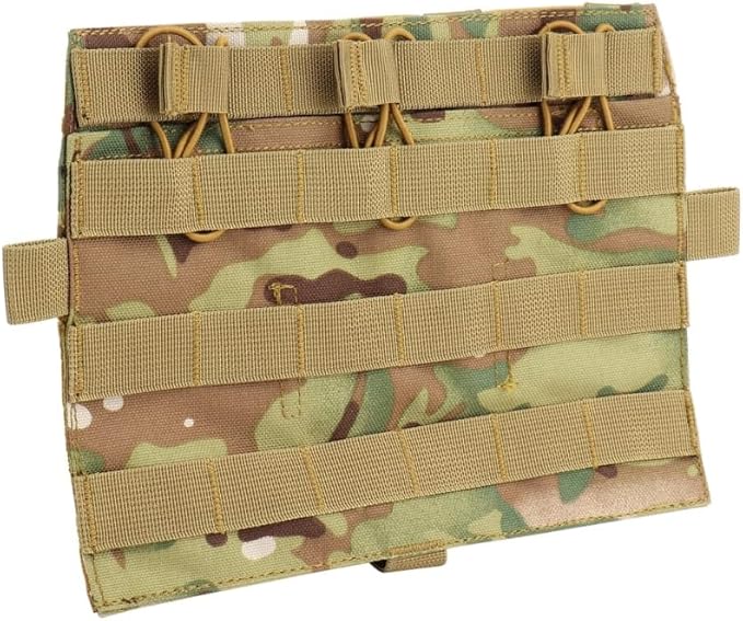 ACEXIER Military Tactical Chest Bag Backpack Adjustable Men Multi-Functional Molle Tool Pouch Shoulder Bag (CP)