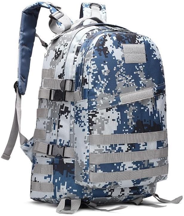 Men and Women Outdoor Camouflage Backpack Capacity Hiking and Camping Bag Multi-functional Storage Organizer 40L 3D Backpacks (A15 one size)