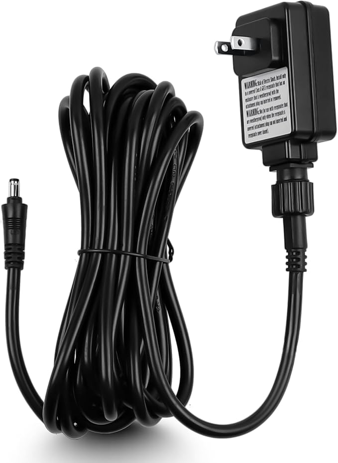Upgrade Power Cord Replacement Parts Compatible with Masterbuilt Gravity Series 560/600/800/900/1050/1150 Digital Charcoal Grill + Smokers Heavy-Duty 9004190216 Power Supply with 18AWG 16FT Long Cord