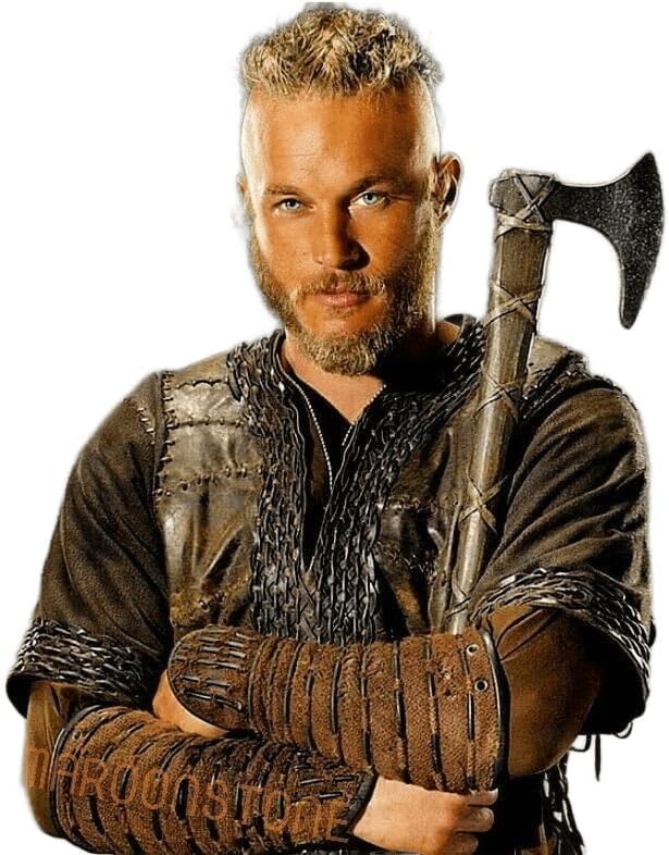 BDT 27 Ragnar Lothbrok Viking Axe Custom Handmade Carbon Steel Axe with Ash Wood Handle &amp Leather Sheath | 3.5 lbs Authentic Norse Axe | Medieval Gift for Men Viking Collectors &amp Outdoor Ent