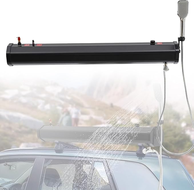 Pressurized Water Tank for Camping ShowerOff Road Shower for Overlanding Portable Water Storage Mount on BumperRoof Rack Mount for VehiclesTrucks 20L