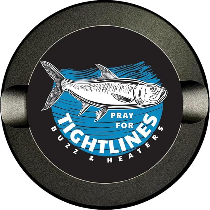Buzz &amp Heaters Metal Container and Holder for Zyn | Fishing Containers with Pouch Cans | Pray For Tightlines
