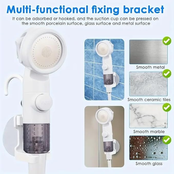 Portable Camping Shower Pump-Rechargeable Outdoor Shower Head Sprayer 2025 Portable Electric Camping Outdoor Shower with Digital Display &amp Multiple Spray Modes for CampingTraveling