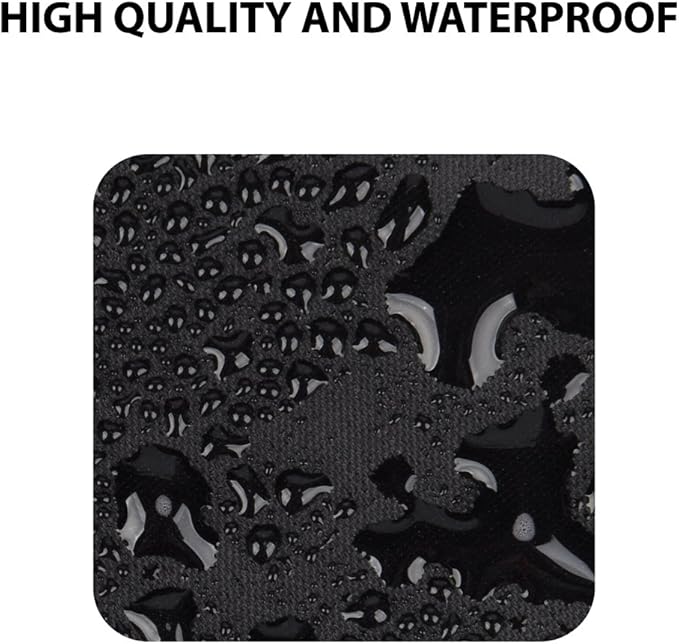 Gold Armour Rainfly Tarp Hammock Premium 14.7ft/12ft/10ft/8ft Rain Fly Cover Waterproof Ultralight Camping Shelter Canopy Survival Equipment Gear Camping Tent Accessories (Black 14.7ft x 12ft)
