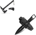 Freelander D2 Steel Fixed Blade Knife Bundle with Sharp Outdoor Axe