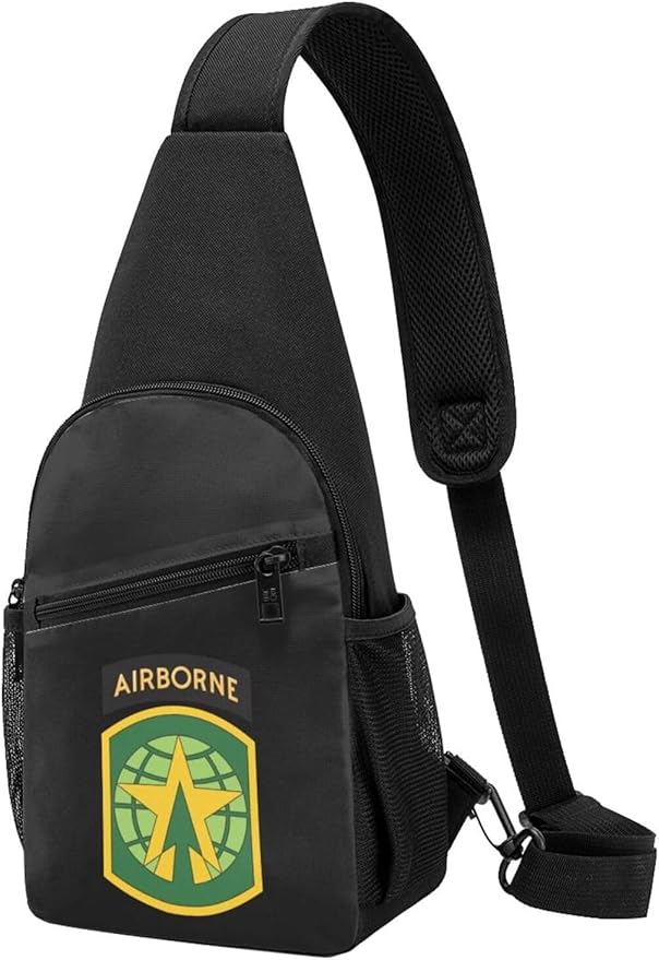 US Army 16th Military Police Brigade Chest Pack Leisure Shoulder Crossbody Chest Bag