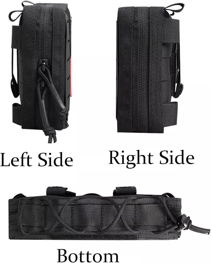 Outdoor Tactical Miscellaneous Hanging Bag EEC Tool Organizer Molle Nylon Bag Waterproof Multi-Function Expansion Bag