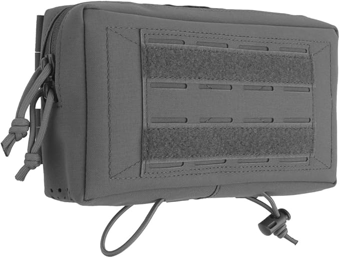Tactical MOLLE GP Utility PouchMultifunctional Nylon Bag Multi-Color EDC Organizer Trauma Kit Bag for Duty Belt and Vest(9x2x5)