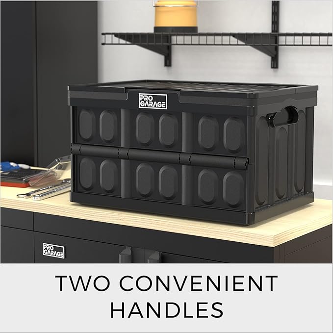 ClosetMaid ProGarage 10848 12 Quart Utility Storage Tote Container Black