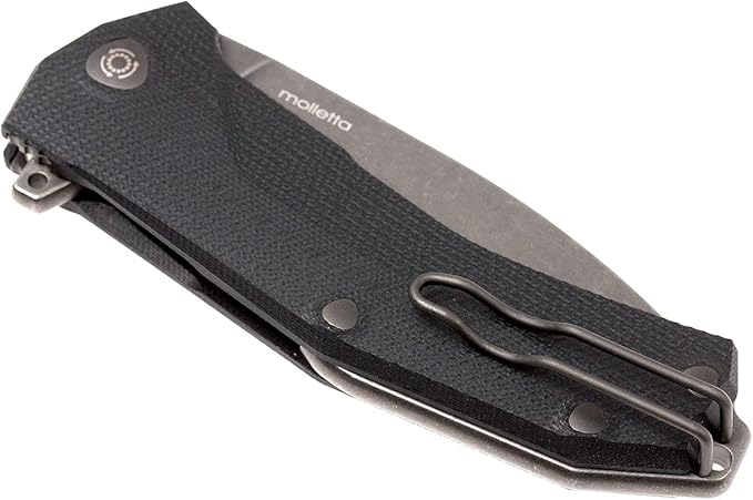 LionSTEEL KUR EDC Folding Knife Sleipner Steel Stone-Washed Blade