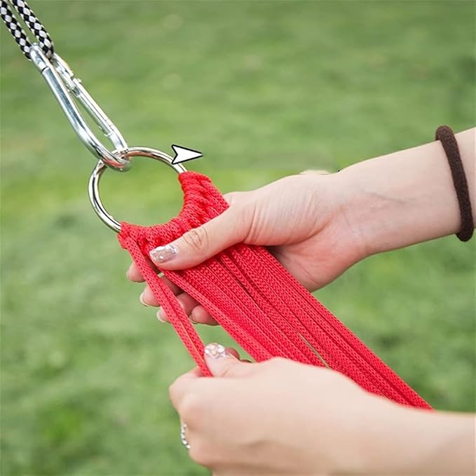 Portable Hammock Portable Hammock Mesh Swing Seat Hammocks Easy to Hang Comfortable for Beach Garden Backyard for Backpacking Beach