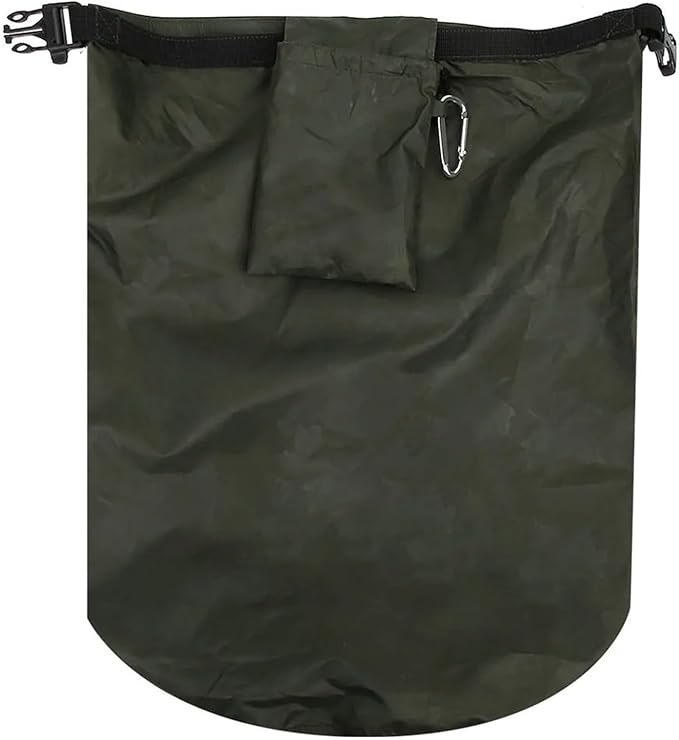 Waterproof Dry Bag PVC Outdoor Foldable Waterproof Barrel Dry Bag Storage Carrying Bags Camping Hiking Beach Waterproof Dry Bag Outdoor Barrel Bag for SwimmingBoating