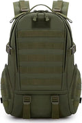 Large Capacity Climbing Backpack Camouflage Tactical Bag Outdoor Sport Hiking Travel Camping Bag Trip Camping Backpack(Green)