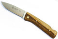 PUMA IP Companion Pistachio Wood Spanish Made Hunting Pocket Knife with Leather Pouch