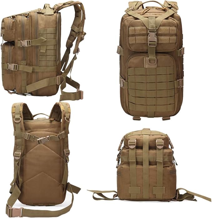 45L Tactical Backpack 3 Day Bug Out Molle Survival Rucksack