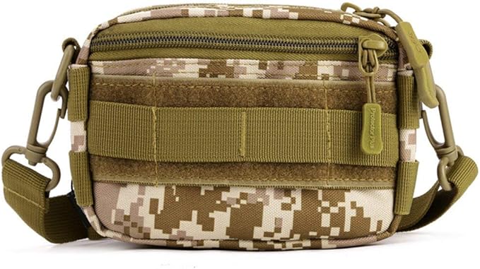 UNISTRENGH Tactical Pouch Molle Mini Modular Admin Pouch for Tactical Vest Chest Waist Pack Utility Tool Pouch Tactical EDC Bag