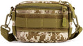 UNISTRENGH Tactical Pouch Molle Mini Modular Admin Pouch for Tactical Vest Chest Waist Pack Utility Tool Pouch Tactical EDC Bag
