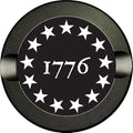 Zyn Metal Can and Holder - Charcoal And White by Betsy Ross