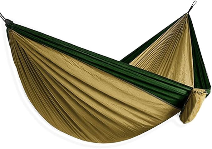 Portable Hammock Hammock Double &amp Single Portable Hammock Lightweight Nylon Parachute Hammocks for Patio Backyard for Backpacking Beach (Color : C/Single)