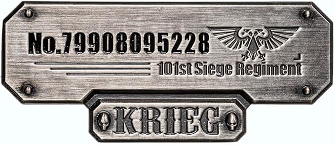 Starforged Astra Militarum Death Korps of Krieg Siege Regiment BackPack Warhammer 40K Computer Bag