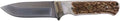 PUMA SGB Mule Deer Hunter Stag Fixed Blade Knife with Leather Sheath