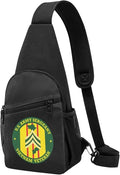 US Army Sergeant Vietnam Veteran Chest Pack Leisure Shoulder Crossbody Chest Bag
