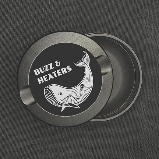 Buzz &amp Heaters Metal Container for Zyn | Metal Holder for Zyn |Metal Can for Zyn | Metal Cases for Zyn Holder | Metal Pouch Cans for Zyn | Offshore Lounging Around Anodized