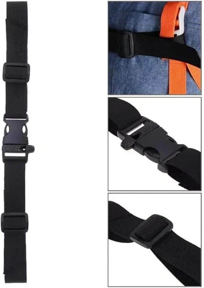 Backpack Strap Pads 6 Pcs Adjustable Tactical Chest Strap Outdoor Harness for Backpack Accessory