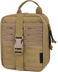 Tactical MOLLE Admin Bag Waterproof Tactical Molle Pouch Breathable Modular Tool Pouches for Sports Hiking Camping Traveling