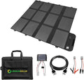 LENSUNSOLAR 300W 12V Portable Solar Panel Blanket with Anderson Connectors for Solar Generator Power Station Lightweight with 20A MPPT Charger Controller