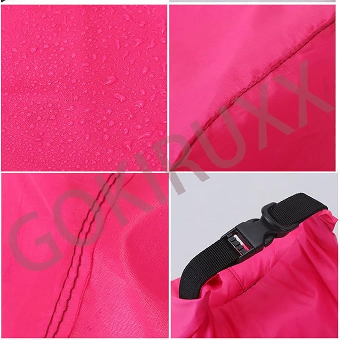 5 Pack Waterproof Dry Bag Ultralight Dry Storage Sack Outdoor Bags Keep Gear Dry for Hiking Backpacking Camping Swimming Boating (10L)